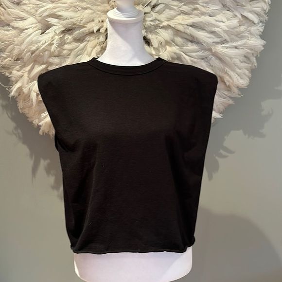 Frankie Shop Black Muscle Tee - Picture 1 of 5